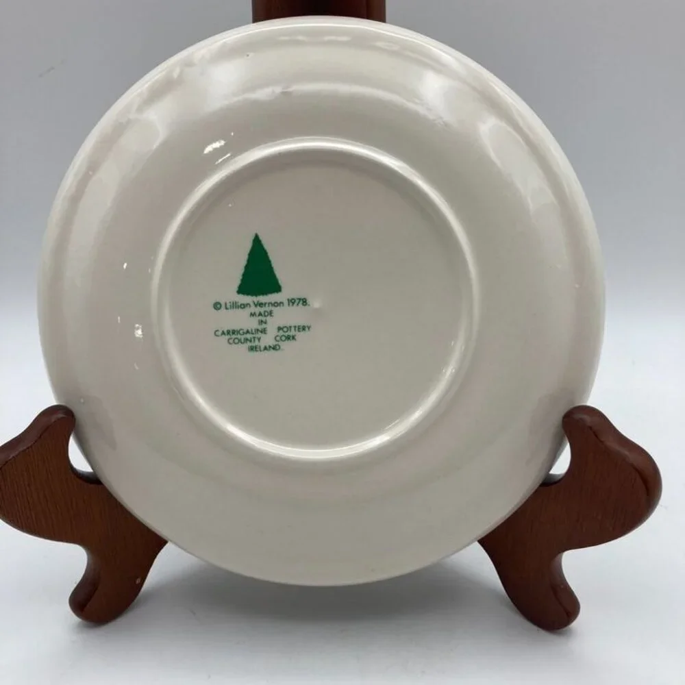 Rare Vintage Lilian Vernon Christmas Collectors Plate 1978